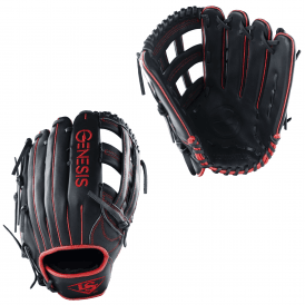 LS Genesis 13in Glove - BLK/RED