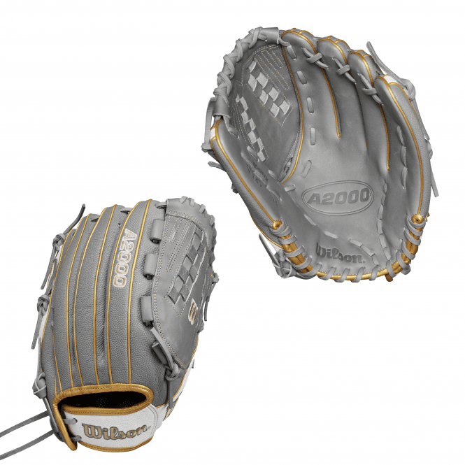 Wilson A2000-SS V125 12.5in Female Glove - GY/BLO