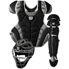 C1K ADULT CATCHERS SET - BLK